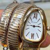 ساعت مچی زنانه بولگاری ماری دستبندی رزگلد BVLGARI SERPENTI TUBOGAS 01137