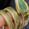ساعت مچی زنانه بولگاری ماری دستبندی طلایی BVLGARI SERPENTI TUBOGAS 01134