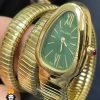 ساعت مچی زنانه بولگاری ماری دستبندی طلایی BVLGARI SERPENTI TUBOGAS 01134