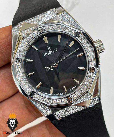 ساعت مچی مردانه هابلوت فول نگین استیل HUBLOT BIG BANG 01133