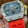معرفی ساعت مچی مردانه ریچارد میل فول نگین اتومات 01135 RICHARD MILLE DIAMOND