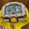 معرفی ساعت مچی مردانه ریچارد میل فول نگین اتومات 01134 RICHARD MILLE