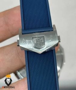 ساعت مچی مردانه تگ هویر بند رابر ابی 01118 TAG HEUER AQUA RACER