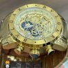 ساعت مچی مردانه بولگاری کرنوگراف استیل طلایی BVLGARI 01139