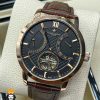 ساعت مچی مردانه پتک فیلیپ چرمی رزگلد VACHERON CONSTANTIN 01135