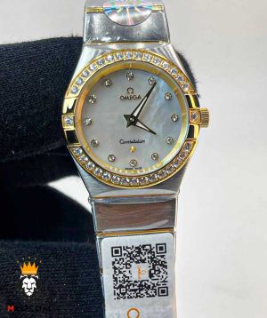 ساعت مچی زنانه امگا کانسلیشن کوارتز سوییس OMEGA CONSTELLATION 01203