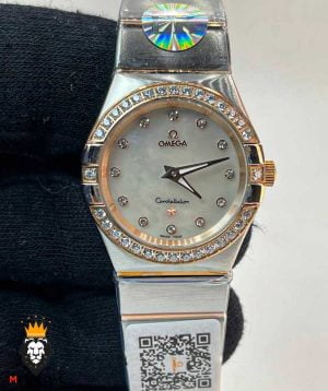 ساعت مچی زنانه امگا کانسلیشن کوارتز سوییس OMEGA CONSTELLATION 01204