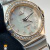 ساعت مچی زنانه امگا کانسلیشن کوارتز سوییس OMEGA CONSTELLATION 01204