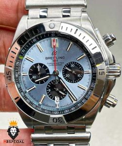 ساعت مچی مردانه برایتلینگ بند استیل کرنوگراف Breitling Super Ocean 01237