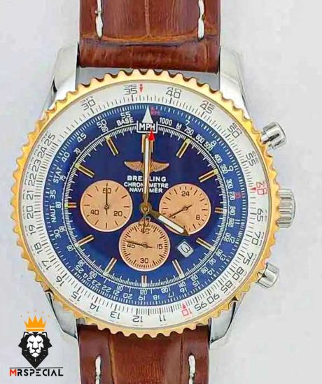 ساعت مچی مردانه برایتلینگ بند چرم کرنوگراف Breitling Super Ocean 01227