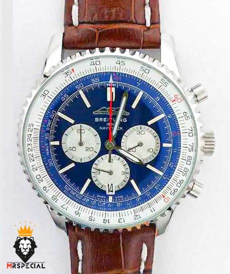 ساعت مچی مردانه برایتلینگ بند چرم کرنوگراف Breitling Super Ocean 01226