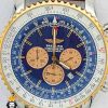 ساعت مچی مردانه برایتلینگ بند چرم کرنوگراف Breitling Super Ocean 01227