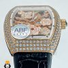 ساعت مچی زنانه فرانک مولر فول نگین رزگلد 01267 FRANCK MULLER