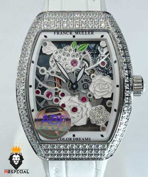 ساعت مچی زنانه فرانک مولر فول نگین 01268 FRANCK MULLER