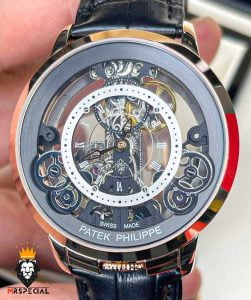 ساعت مچی مردانه پتک فیلیپ چرمی اتومات Patek Philippe 01252