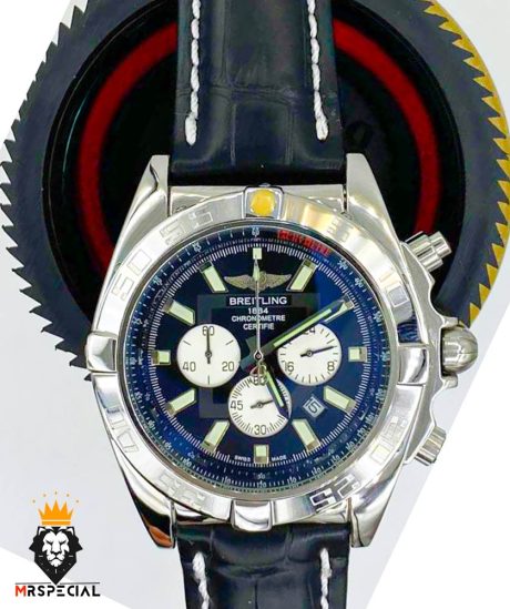 ساعت مچی مردانه برایتلینگ بند چرم کرنوگراف BREITLING 01318