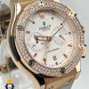 ساعت مچی زنانه هابلوت نگین دار کرنوگراف HUBLOT BIG BANG 01297