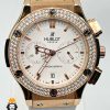 ساعت مچی زنانه هابلوت نگین دار کرنوگراف HUBLOT BIG BANG 01297