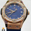 ساعت مچی زنانه هابلوت اتوماتیک نگین باگت HUBLOT BIG BANG 01277