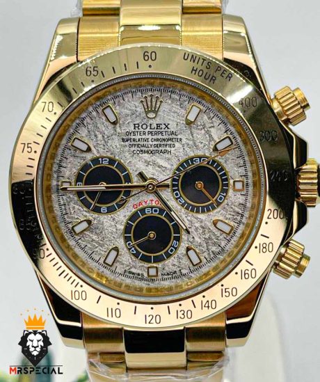 ساعت مچی مردانه رولکس دیتونا استیل طلایی اتوماتیک 01312 ROLEX DAYTONA