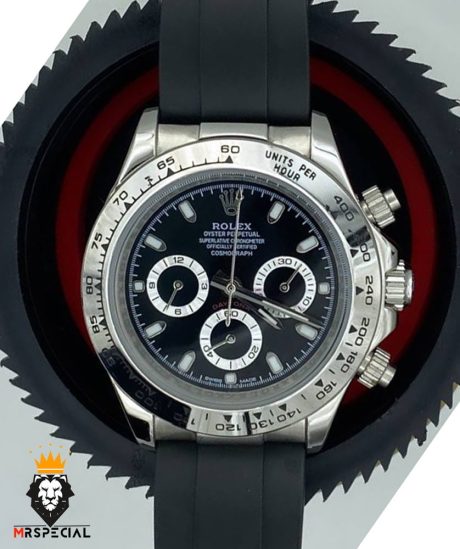 ساعت مچی مردانه رولکس دیتونا بند رابر اتوماتیک 01405 ROLEX DAYTONA