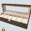 جعبه ساعت 6 تایی لویی ویتون لوکس 0004 WATCH BOX louis vuitton