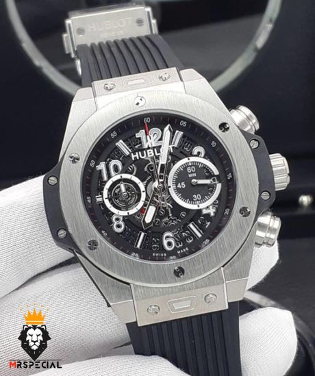 ساعت مچی مردانه هابلوت بیگ بنگ نقره ای Hublot Big Bang 01441