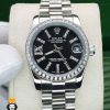 ساعتمچی زنانه رولکس دیت جاست نگین دار سایز متوسط 01491 ROLEX DATEJUST