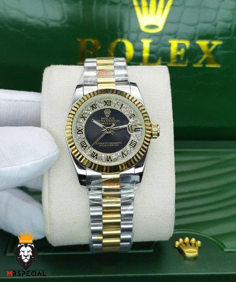 ساعتمچی زنانه رولکس دیت جاست سایز متوسط 01492 ROLEX DATEJUST