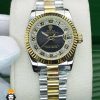 ساعتمچی زنانه رولکس دیت جاست سایز متوسط 01492 ROLEX DATEJUST