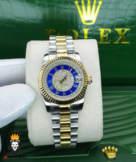 ساعتمچی زنانه رولکس دیت جاست سایز متوسط 01495 ROLEX DATEJUST