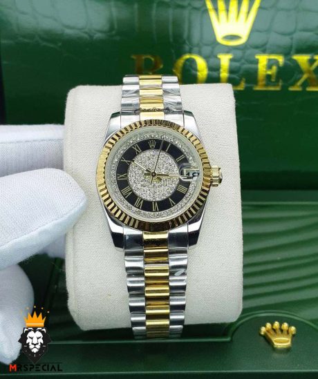 ساعتمچی زنانه رولکس دیت جاست سایز متوسط 01497 ROLEX DATEJUST