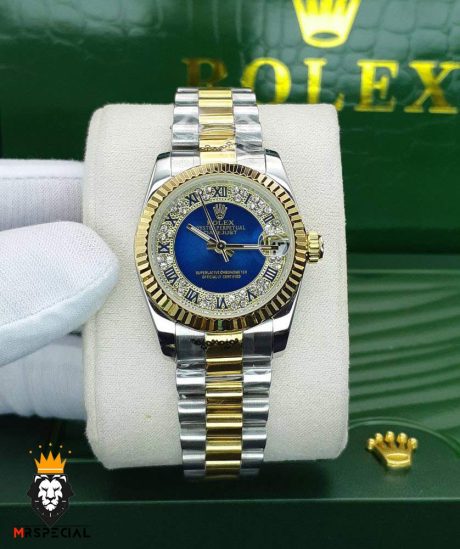 ساعتمچی زنانه رولکس دیت جاست سایز متوسط 01496 ROLEX DATEJUST