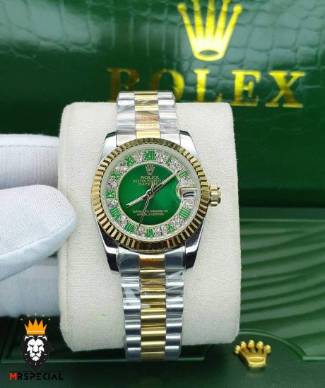 ساعتمچی زنانه رولکس دیت جاست سایز متوسط 01499 ROLEX DATEJUST