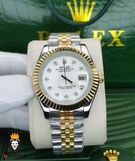 ساعتمچی مردانه رولکس دیت جاست کوارتز 01512 ROLEX DATEJUST