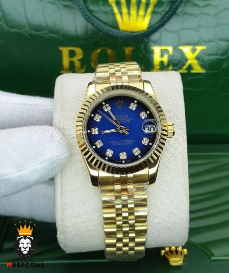 ساعتمچی زنانه رولکس دیت جاست کوارتز سایز متوسط 01528 ROLEX DATEJUST