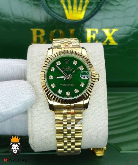 ساعتمچی زنانه رولکس دیت جاست کوارتز سایز متوسط 01522 ROLEX DATEJUST