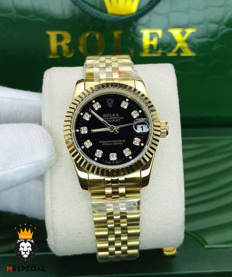 ساعتمچی زنانه رولکس دیت جاست کوارتز سایز متوسط 01523 ROLEX DATEJUST