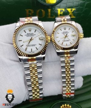 ساعتمچی ست زنانه و مردانه رولکس دیت جاست 01534 ROLEX DATEJUST