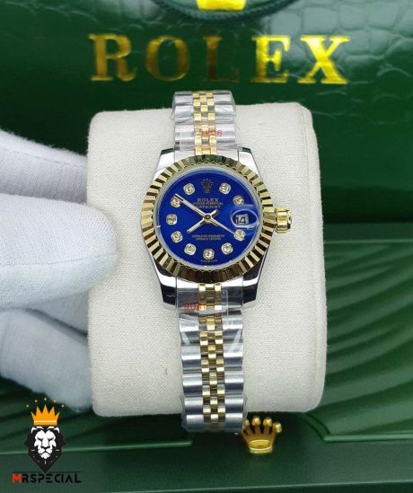 ساعتمچی زنانه رولکس دیت جاست کوارتز سایز اسمال 01518 ROLEX DATEJUST