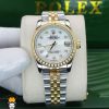ساعتمچی زنانه رولکس دیت جاست قاب نگین سایز متوسط 01473 ROLEX DATEJUST