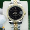 ساعتمچی زنانه رولکس دیت جاست نگین دار سایز متوسط 01479 ROLEX DATEJUST
