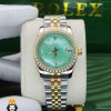 ساعتمچی زنانه رولکس دیت جاست نگین دار سایز متوسط 01478 ROLEX DATEJUST