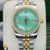 ساعتمچی زنانه رولکس دیت جاست نگین دار سایز متوسط 01478 ROLEX DATEJUST