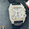 ساعت مچی زنانه کارتیر سانتوس فول نگین 01141 Cartier Santos100