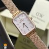 ساعت ست مردانه و زنانه دنیل ولینگتون رزگلد صفحه سفید Daniel Wellington Quadro 01595