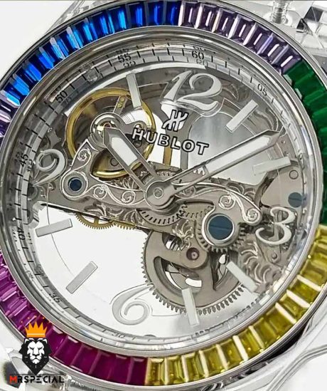 ساعتمچی مردانه هابلوت شیشه ای اتوماتیک 01589 HUBLOT BIG BANG