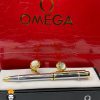 ست لوکس مردانه خودکار و دکمه سر دست امگا 0107 OMEGA