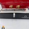 ست لوکس مردانه خودکار و دکمه سر دست امگا 0111 OMEGA