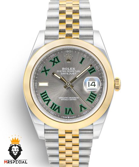 ساعت مچی مردانه رولکس مدل دیت جاست ویمبلدون اتوماتیک 5787 ROLEX DATE JUST WIMBELDON